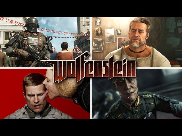 Wolfenstein | Full Story Movie | Complete Saga (All Cutscenes)