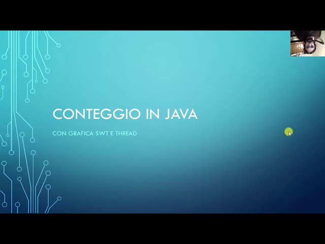 Thread in Java: Contatore con aggiornamento asincrono della grafica SWT