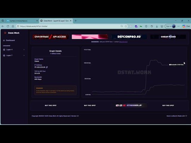NEW SYNTAX C2 AND API | BEST IN 2026 | 500-700G UDP | L7/L4