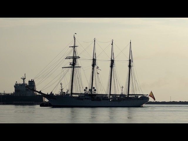The Juan Sebastián de Elcano ship will open its doors to the public in Veracruz