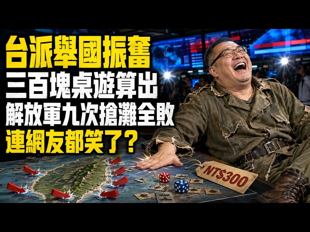 Busted! A NT$300 Board Game Says the PLA Fails 9 Taiwan Landings - Even Netizens Are Laughing