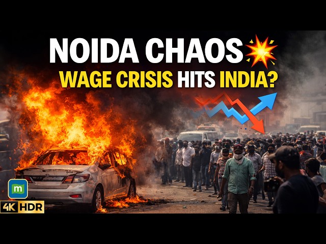 Noida Protest Turns Violent! Workers Riot – Is India’s Manufacturing at Risk?