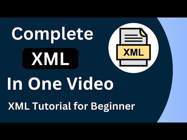 Complete Video of XML  | XML Tutorial for Beginners | Sirf 10 Minute Me | Hindi | Xml |