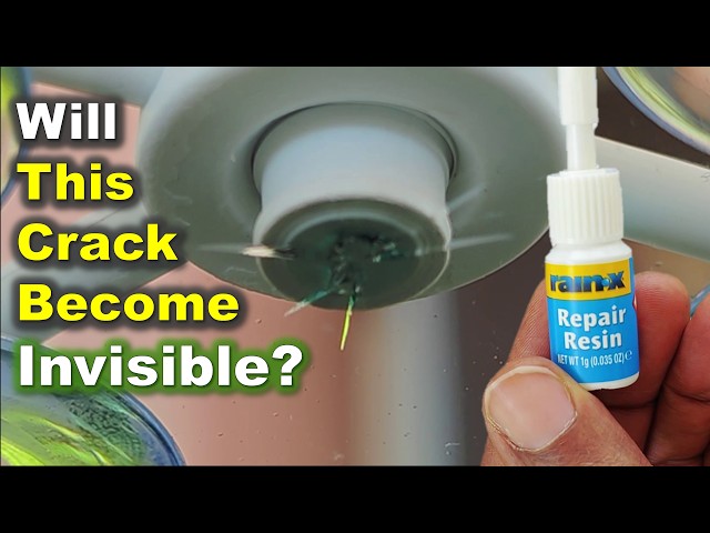 Can RainX Repair Windshield CRACK and Make the Windscreen Crack Disappear? Let's find out!