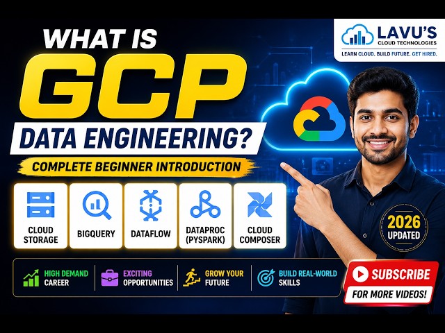 What is GCP Data Engineering? | Complete Guide for Beginners (2026) | Lavu's Cloud Technologies