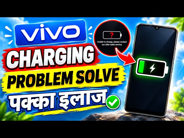 Vivo Phone Unable to Charge? Contact After Sales Service | Charging Problem Solution 100% Working