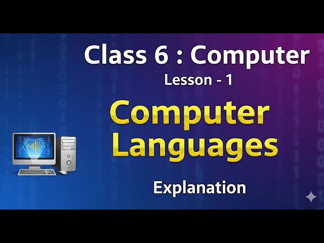 Class 6 Computer Lesson 1 | Computer Languages | Full Explanation in Hindi | Compiler vs Interpreter