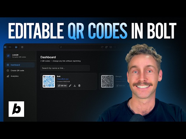 How to Build a Dynamic QR Code Generator in Bolt.new