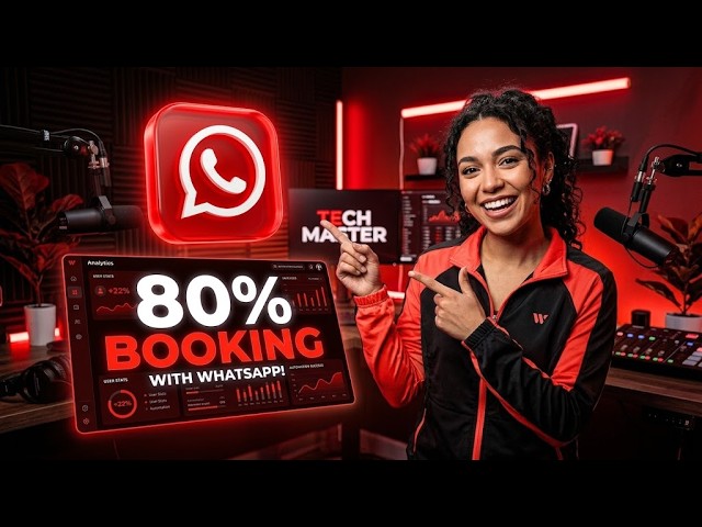 How I Built a WhatsApp AI Receptionist That Closes 80% of Leads (Step-by-Step Template)