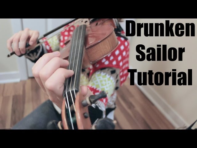 Drunken Sailor - Fiddle Tutorial