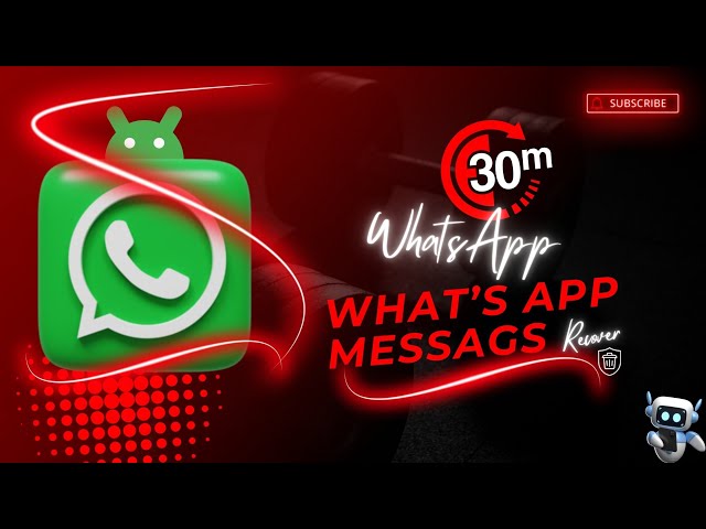 How to Create WhatsApp Message Recovery | Retrieve Deleted Messages | Restore Chats | #freecodes