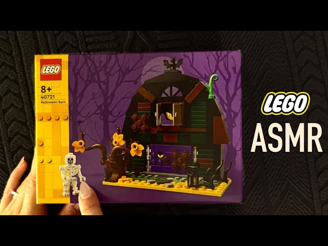 😴 ASMR LEGO HALLOWEEN Barn 🎃 Satisfying Clicky Bricks & Deep Relaxation