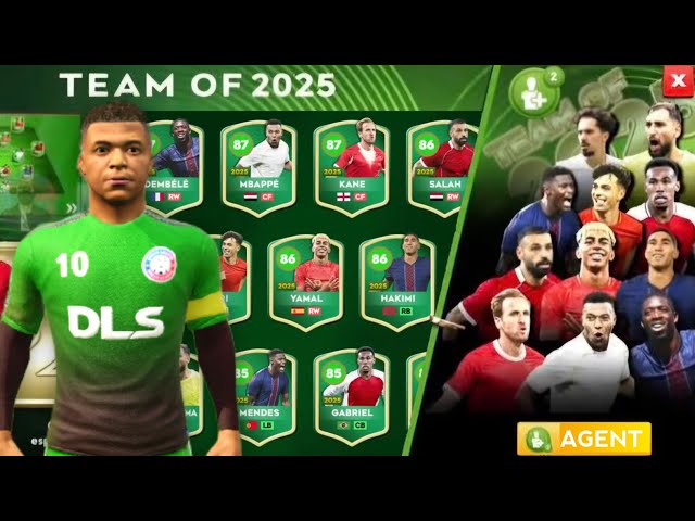 DLS 26 How to Get Team OF 2025 Player | DLS 26 New Player Card😱