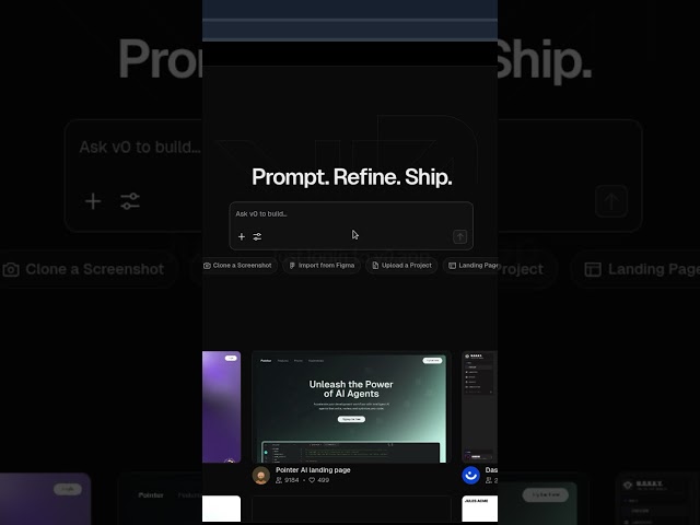 Build a Next.js Website in Under a Minute! #coding #animatedbutton #htmlcss
