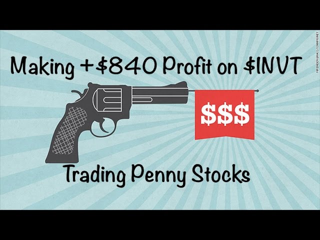 Making +$840 Profit Trading $INVT in 30mins. How To Trade Penny Stocks (Techbud Solutions)