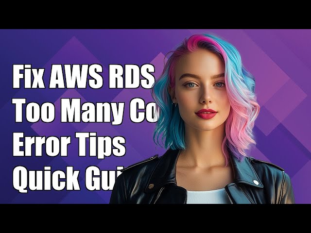 How to Fix AWS Lambda RDS 'Too Many Connections' Error: Solutions & Tips