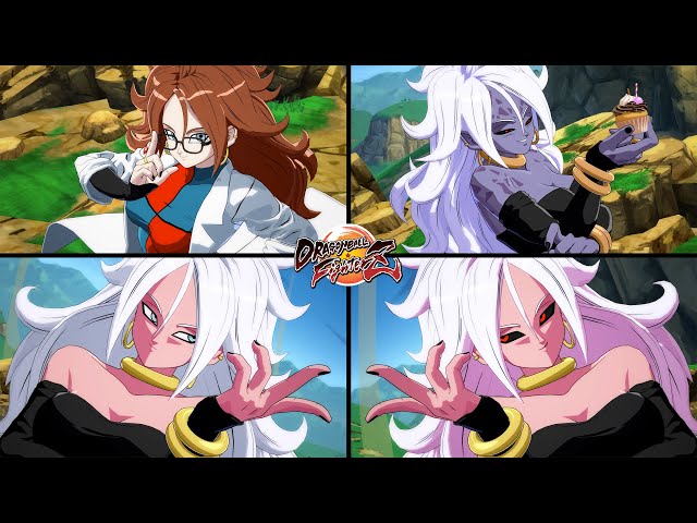 NEW Android 21 Special Quotes/Interactions (W/Labcoat-Majin-Good-Evil 21) |Dragon Ball FighterZ