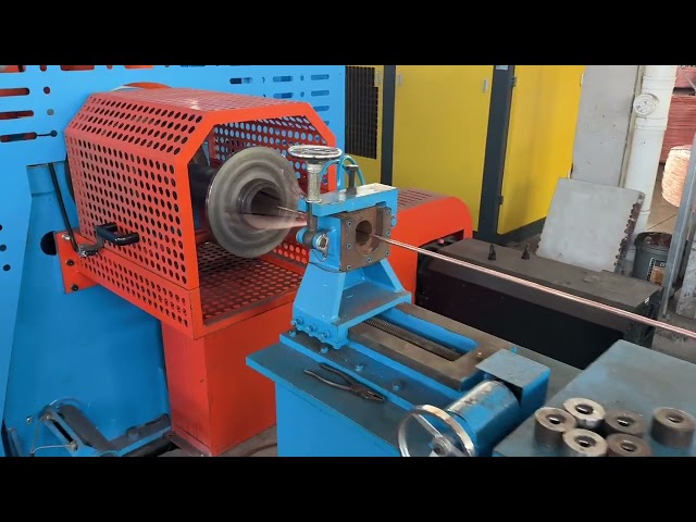 HNT Concentric Stranding Machine In Operation