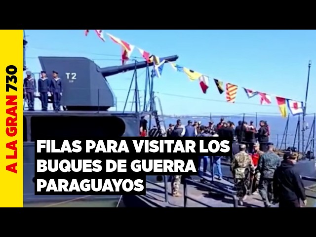Cañonero Paraguay and Capitán Cabral Make History: Massive Turnout in Encarnación