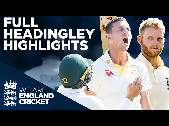 Full Test Highlights! | England v Australia - Headingley Test | Third Specsavers Ashes Test 2019