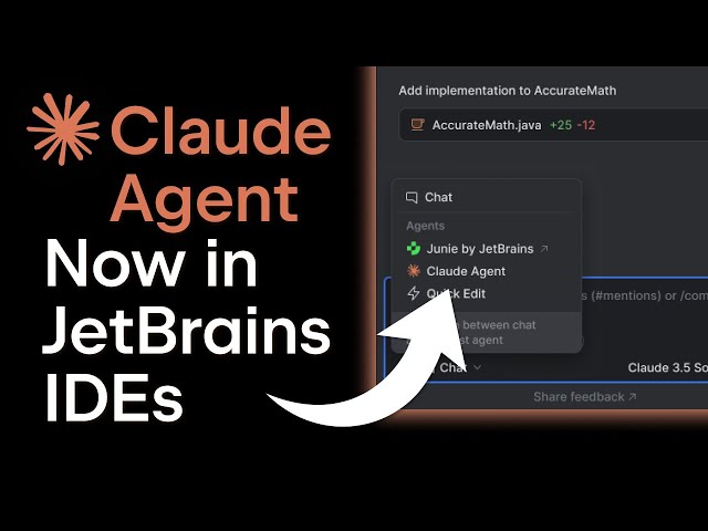 Introducing Claude Agent in JetBrains IDEs