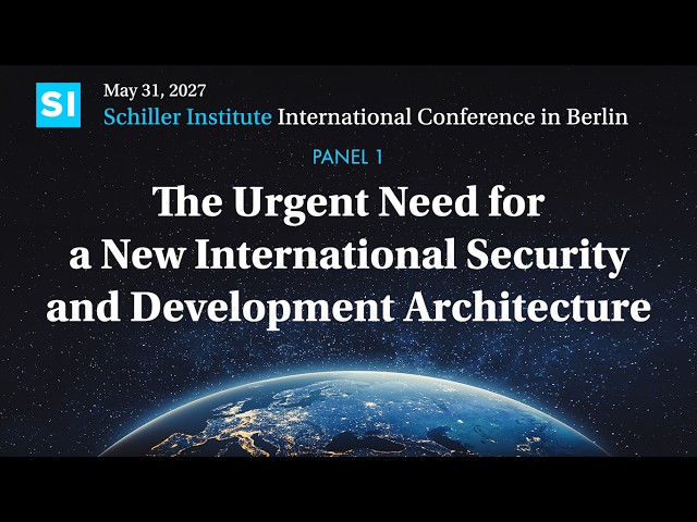 The Urgent Need for a New International Security and Development Architecture