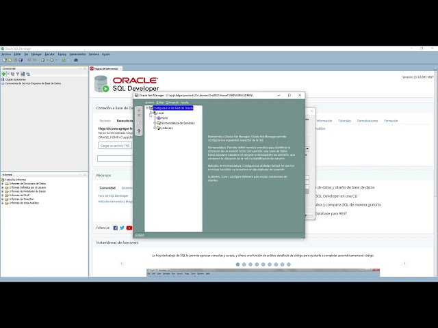 ¿Cómo crear una nueva conexión en ORACLE SQL Developer?