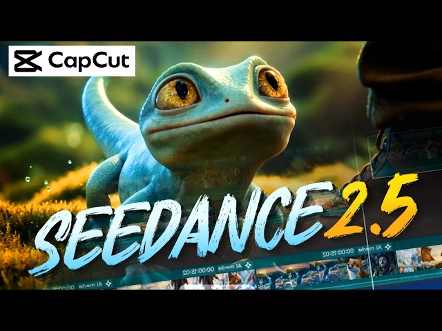 AI Video Generator: Full AI Workflow on CapCut PC | CapCut - SEEDANCE 2.5 Coming Soon!
