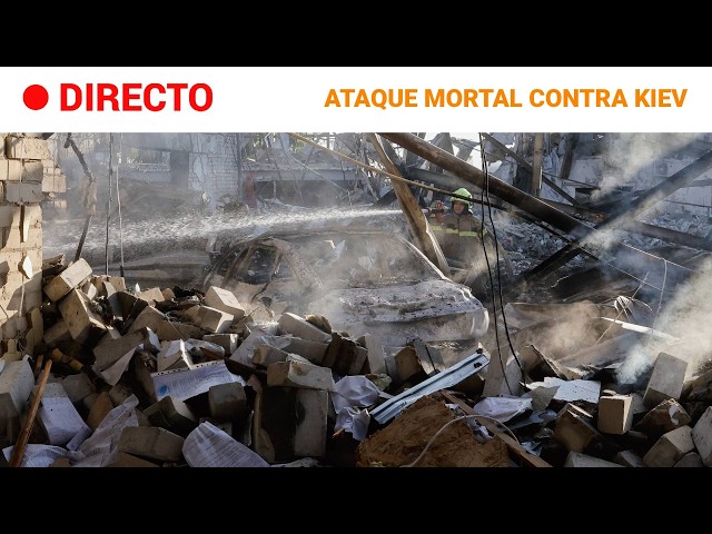 🔴 DIRECTO | ATAQUE RUSO contra KIEV que deja al menos 13 FALLECIDOS | RTVE Noticias