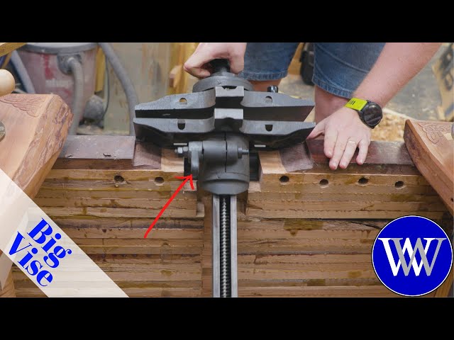How To Install a Pattern Makers Vise In A Woodworking Bench
