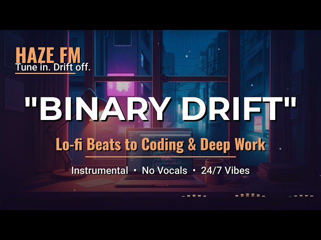 💻 code in the dark ~ deep focus lo-fi beats to coding / programming 〖binary drift〗