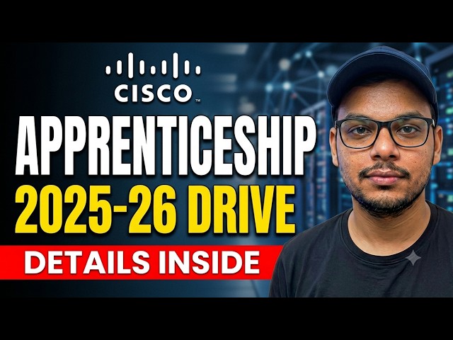 Cisco Apprenticeship Biggest Update | Cisco Technical Apprenticeship | Hiring Process & Exam Pattern