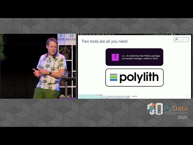 Gerben Dekker - The Gentle Monorepo - Ship Faster and Collaborate Better | PyData Amsterdam 2025