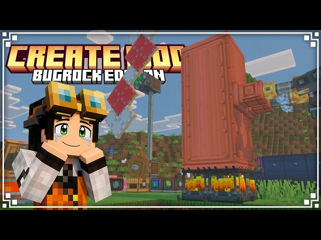 PROVEE la V3 de CREATE MOD para BEDROCK🤩 (No esta mal pero le falta mucho)