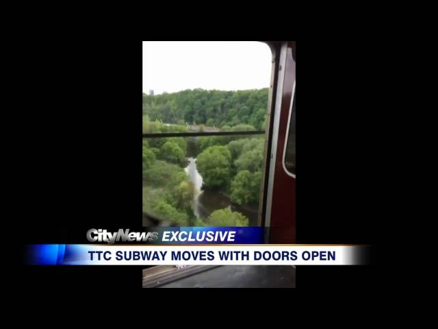 TTC investigating moving subway with doors open
