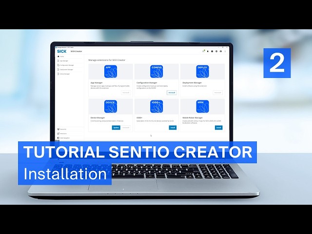 Tutorial Sentio Creator - Installation