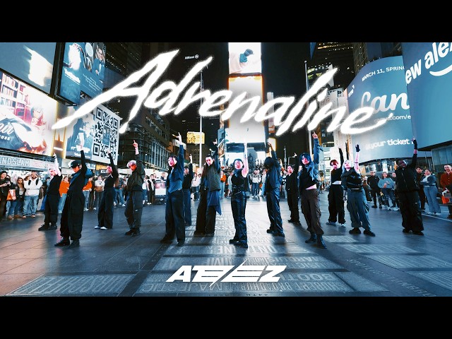 [KPOP IN PUBLIC NYC | TIMES SQUARE | ONE TAKE] ATEEZ (에이티즈) - ‘Adrenaline’ | Dance Cover by GRL1S