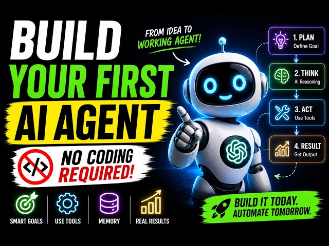 Build Your First AI Agent (No Coding Required)