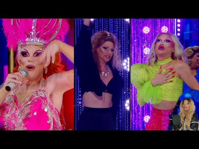 Flor vs Art Simone + Nicole Paige Brooks ELIMINATION! - Drag Race Down Under vs The World