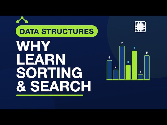 Why Sorting and Searching? — Data Structures in C | 17.1