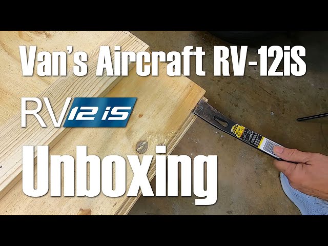 Van's Aircraft RV-12iS Tailkit Unboxing