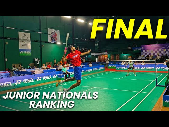 GNANA DATTU Vs ABHINAV GARG | JUNIOR NATIONAL RANKING BADMINTON TOURNAMENT FINAL 2026  