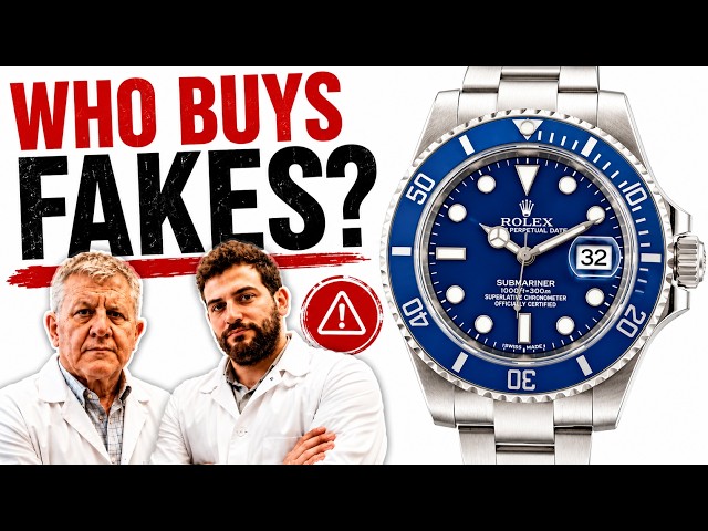 They Just LOVE Their Fake Rolex! Master Watchmakers Explain the 5 Types of Fake Watch Buyers