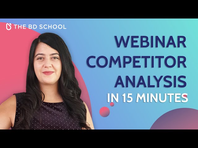 Competitor Analysis in 15 Minutes for Business Development