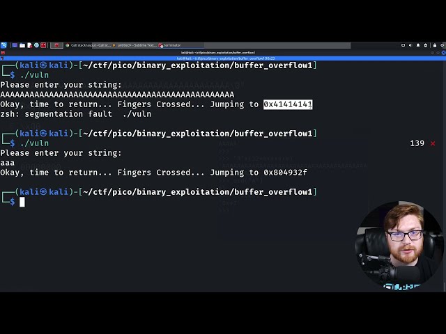 32-bit x86 LINUX  BUFFER OVERFLOW (PicoCTF 2022 #31 'buffer-overflow1')