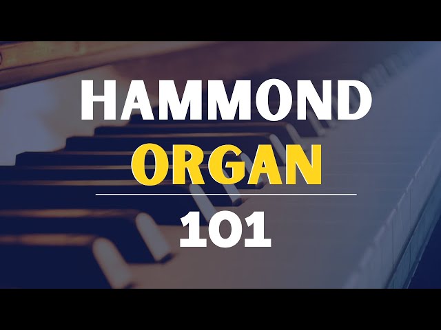 Hammond Organ 101 - Tips For Piano Players (L#10)