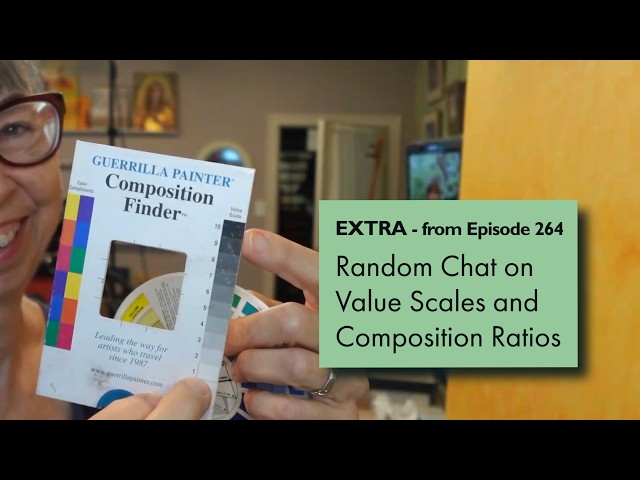 Rita Kirkman's VOS EXTRA - Random Chat on Value Scales and Composition Ratios. #arttalk #arttips