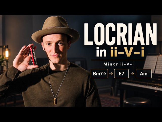 🌬 Locrian Finally Makes Sense | Minor ii–V–i on Harmonica