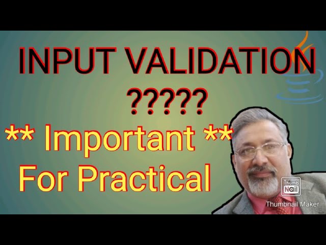 validation of inputs | computer Practical | JAVA | ISC | class 11 | class 12
