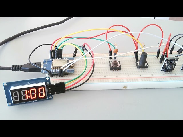 Countdown Timer with Esp8266 and TM1637 Display